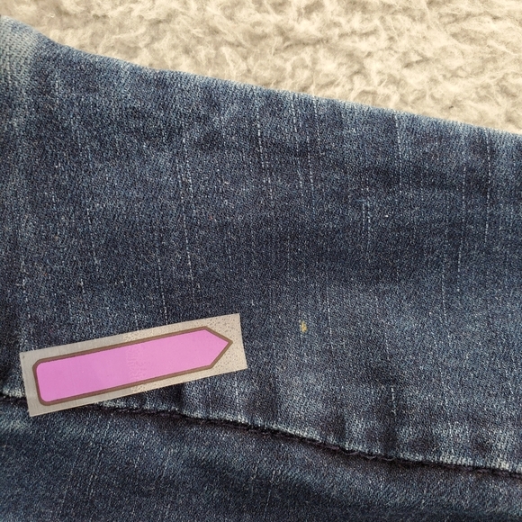 Woman Within Jeans Plus Size 16W Flex-Fit Pull-On Stretch Medium Wash Blue - Picture 8 of 10